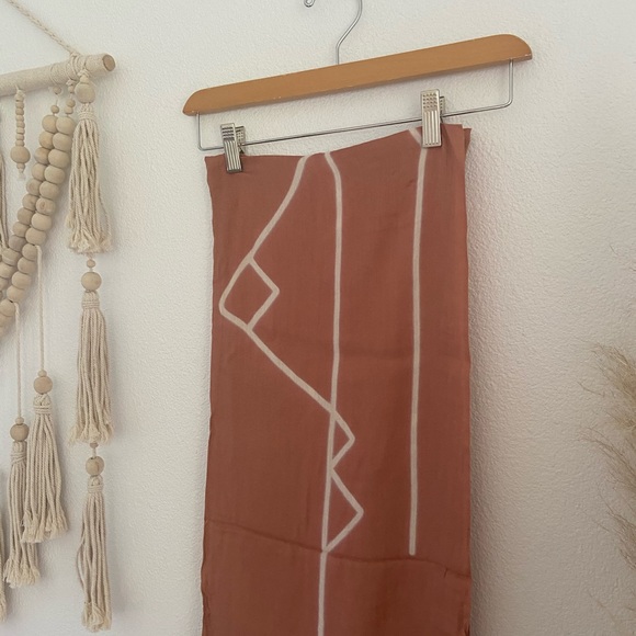 boutique boho tapestry blush mauve home decor abstract boho tapestry blanket - Picture 10 of 12